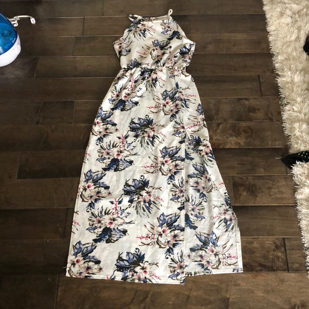 Floral maxi dress